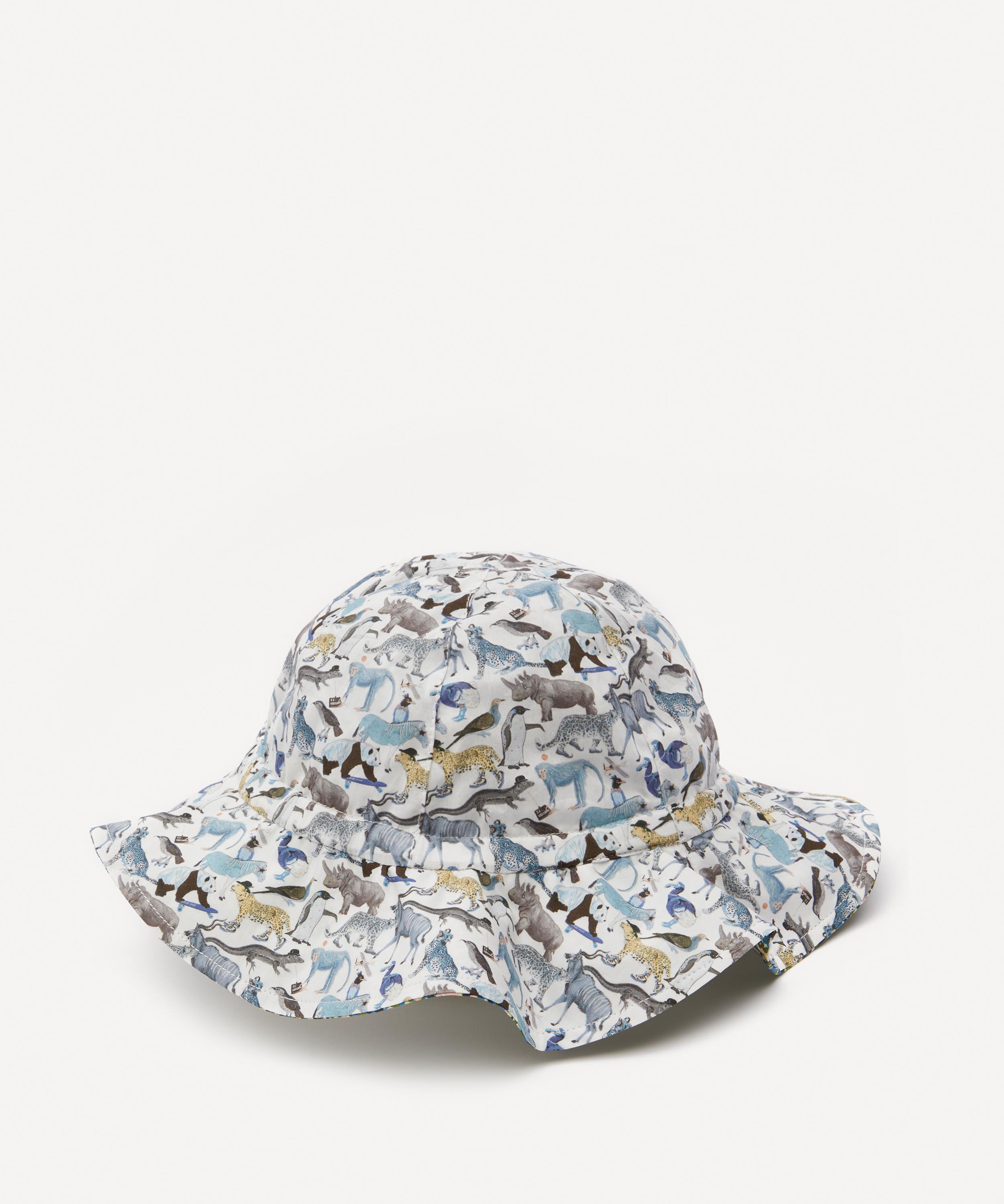 Liberty - Quey 2 Sprinkle Tana Lawn™ Cotton Sun Hat 6-18 Months image number 0