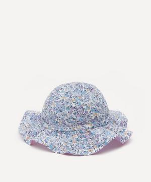 Liberty - Wiltshire & Neon Betsy Tana Lawn™ Cotton Sun Hat 6-18 Months image number 1