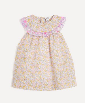 Liberty - Wiltshire Bud & Neon Betsy Tana Lawn™ Cotton Yoke Dress 3-24 Months image number 0