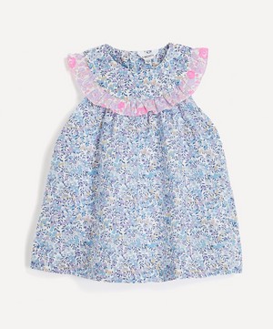 Liberty - Wiltshire & Neon Betsy Tana Lawn™ Cotton Yoke Dress 3-24 Months image number 0