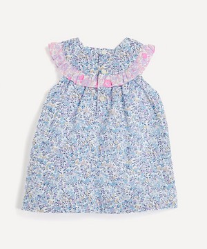 Liberty - Wiltshire & Neon Betsy Tana Lawn™ Cotton Yoke Dress 3-24 Months image number 1