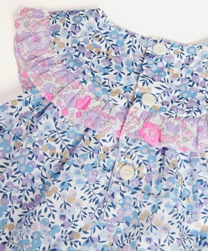 Liberty - Wiltshire & Neon Betsy Tana Lawn™ Cotton Yoke Dress 3-24 Months image number 3