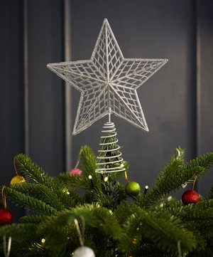 Christmas - Glitter Star Tree Topper image number 1