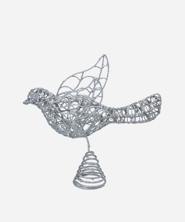 Christmas - Wire Dove Tree Topper image number null