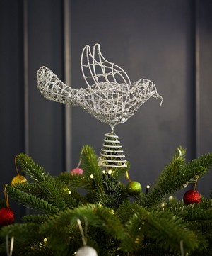 Christmas - Wire Dove Tree Topper image number 1