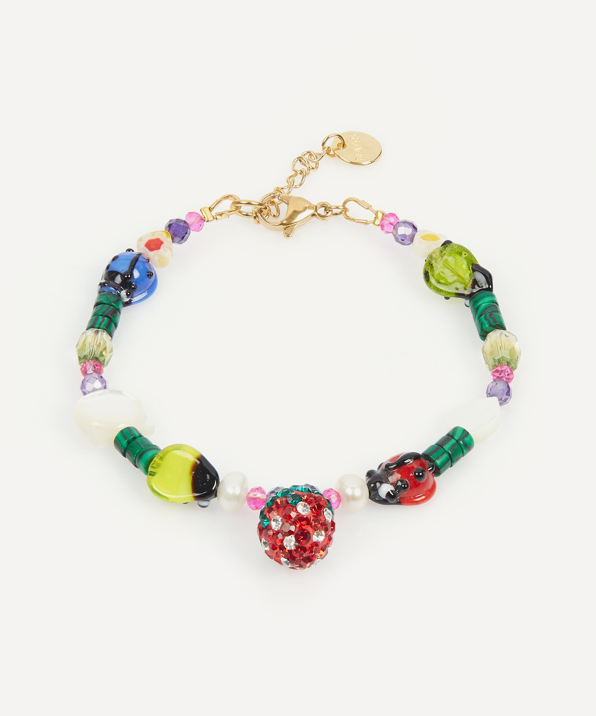 Mayol - Gold Plated Alice Beaded Bracelet image number 0
