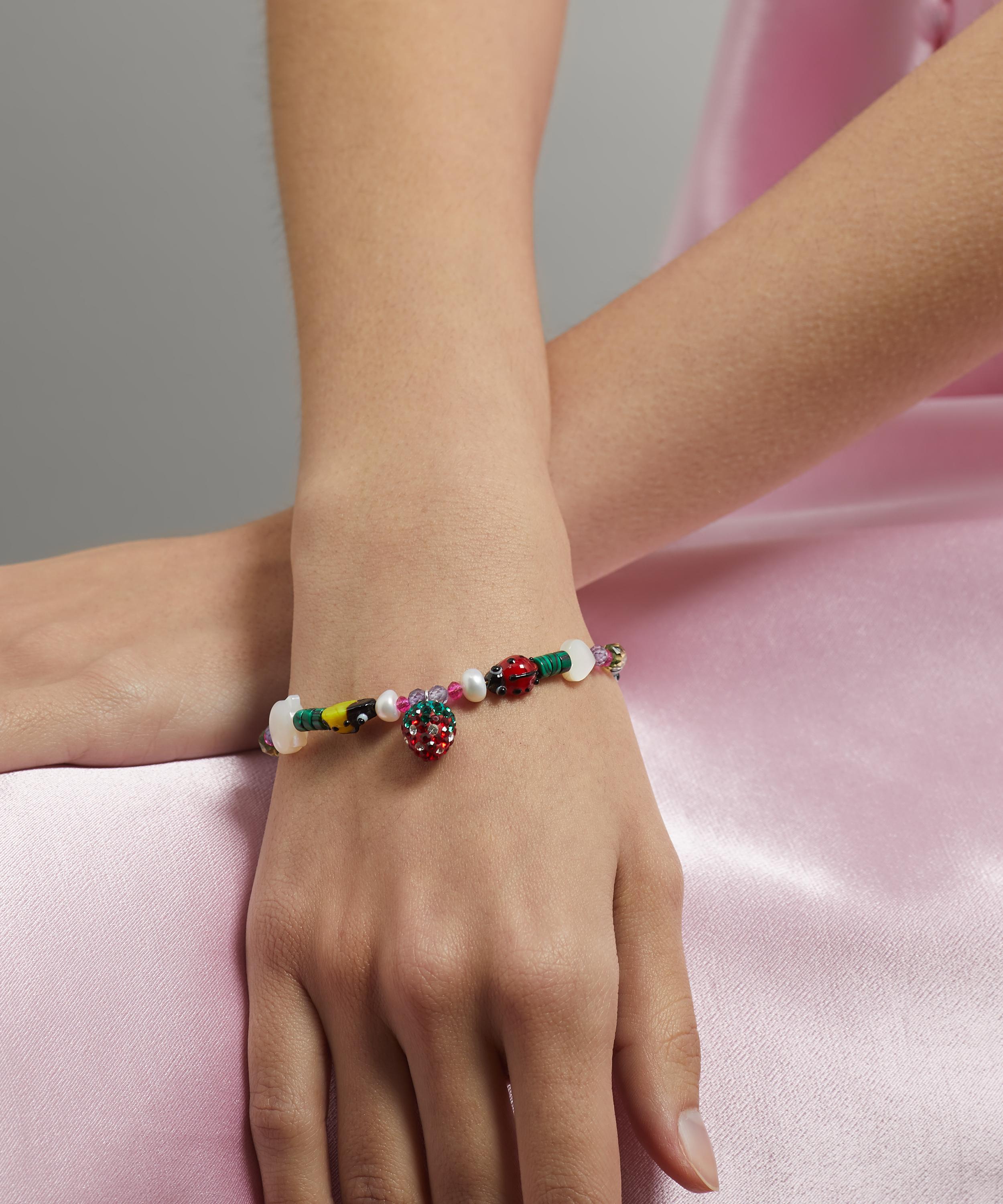 Mayol - Gold Plated Alice Beaded Bracelet image number 1