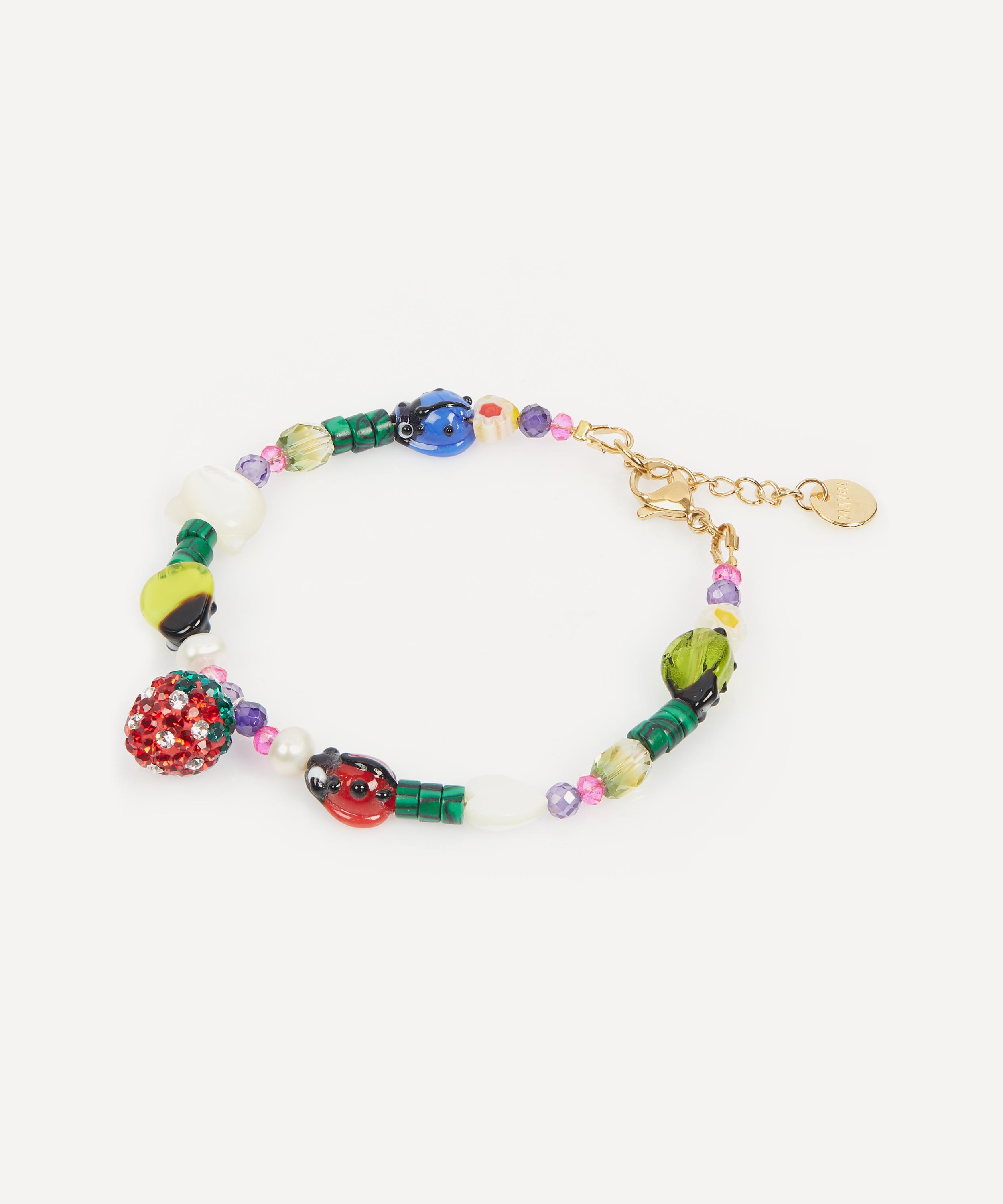 Mayol - Gold Plated Alice Beaded Bracelet image number 2