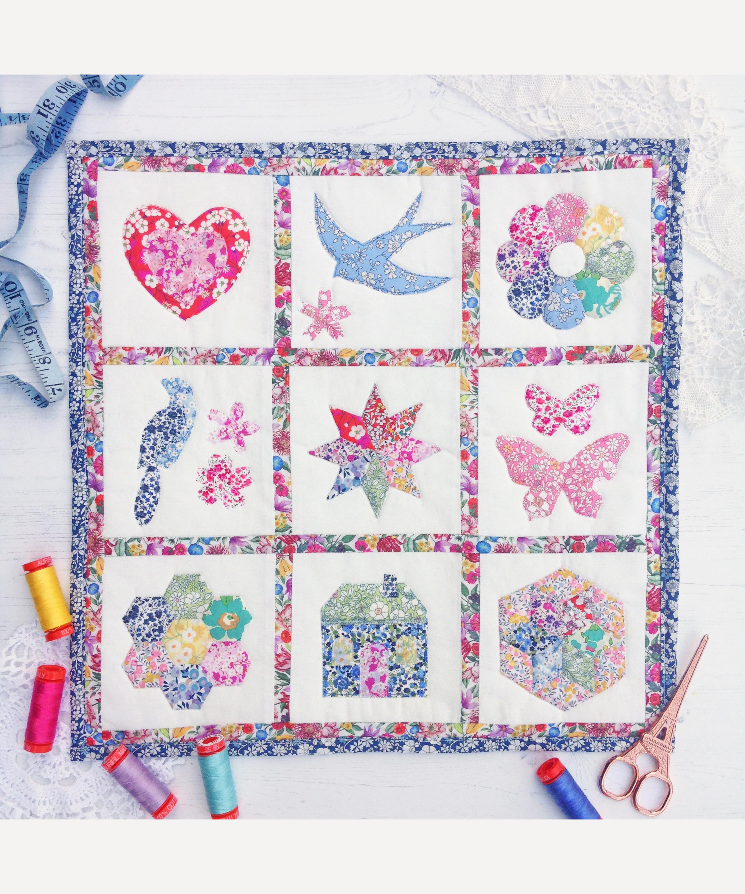 Alice Caroline - Rainbow Mini Sampler Quilt Kit image number 1