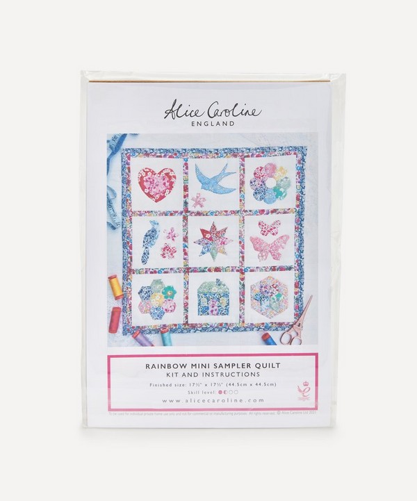 Alice Caroline - Rainbow Mini Sampler Quilt Kit image number 2