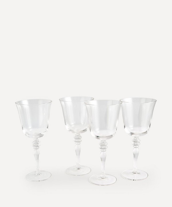 Soho Home - Newington White Wine Glasses Set of Four image number null