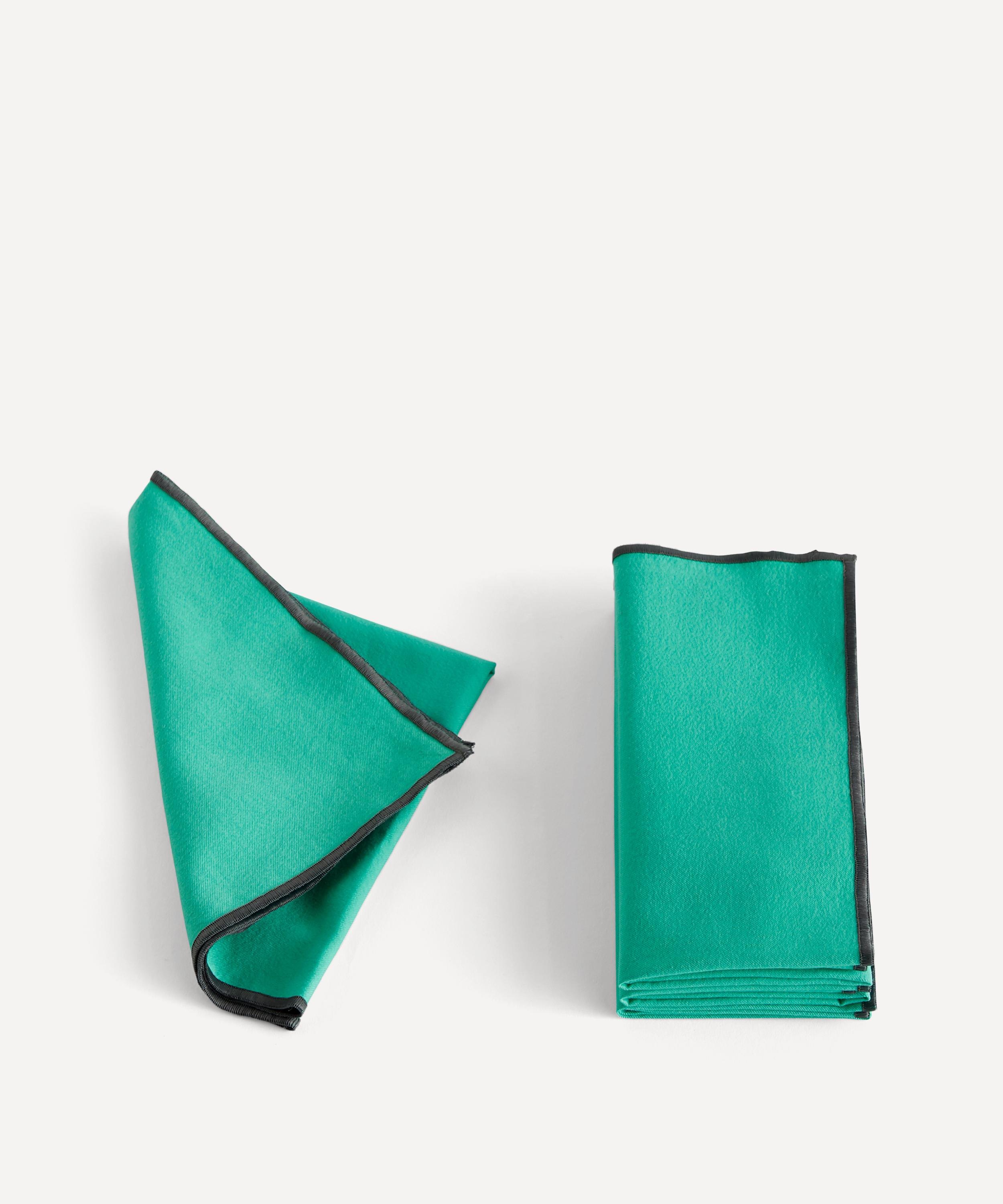 Hay - Outline Green Napkins Set of Four image number 0