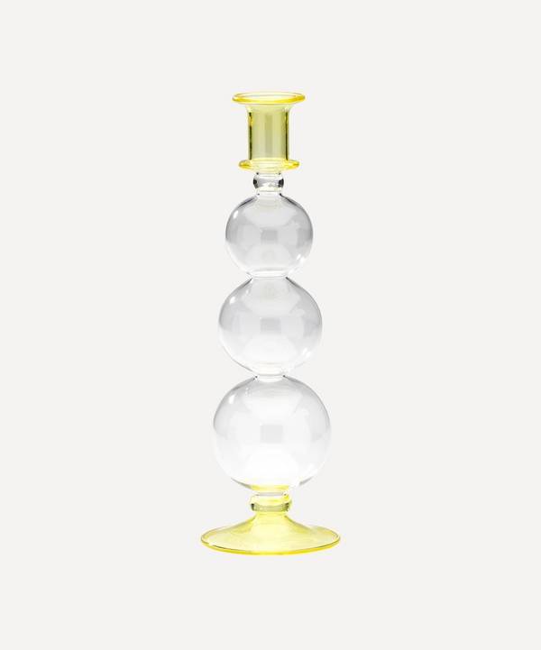 Anna + Nina - Bubble Glass Candle Holder image number 0