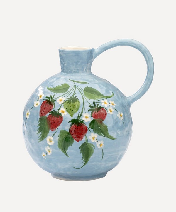 Anna + Nina - Strawberry Fields Ceramic Vase image number null