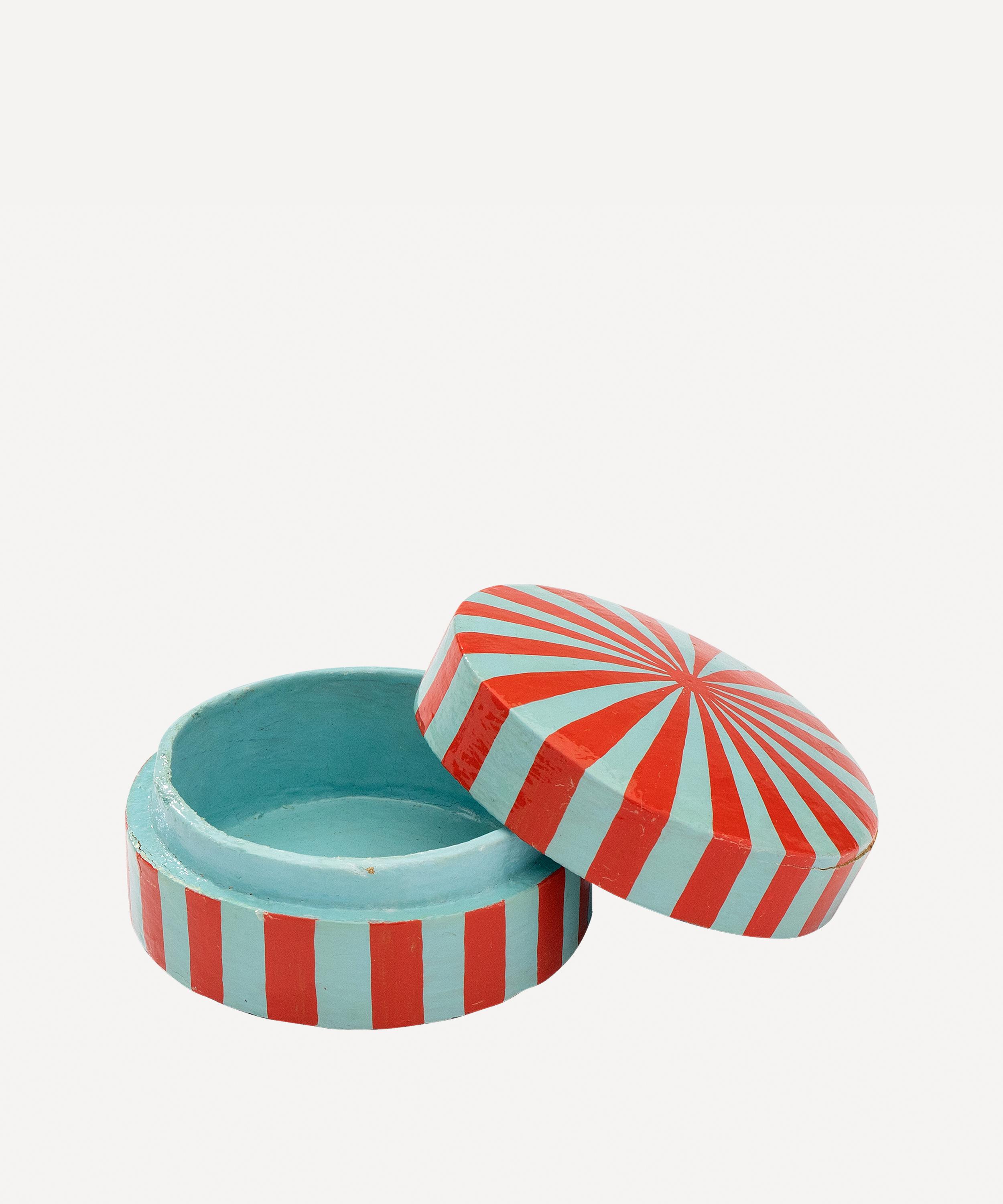Anna + Nina - Circus Stripe Jewellery Box image number 1