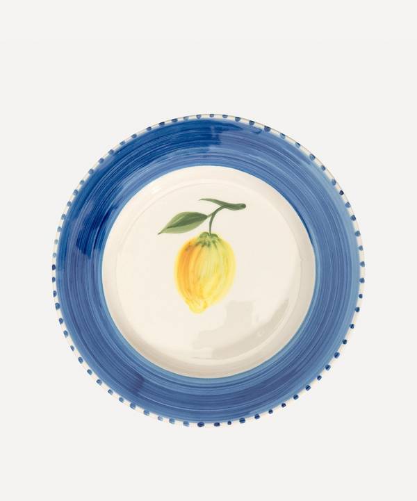 Anna + Nina - Sicilian Lemon Ceramic Plate image number 0
