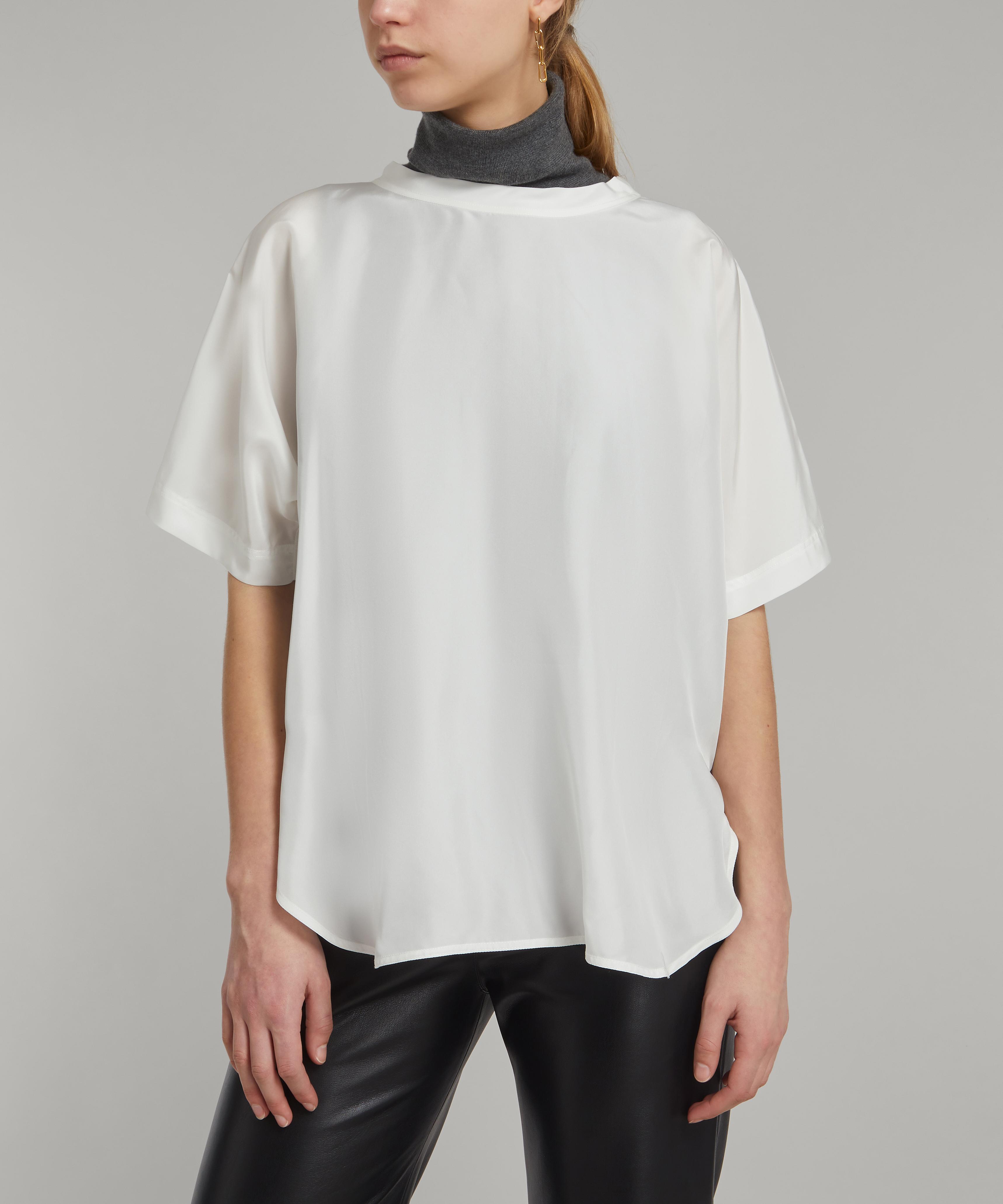 Sofie D'hoore - Bagel Soho Silk Short-Sleeve Top image number 1