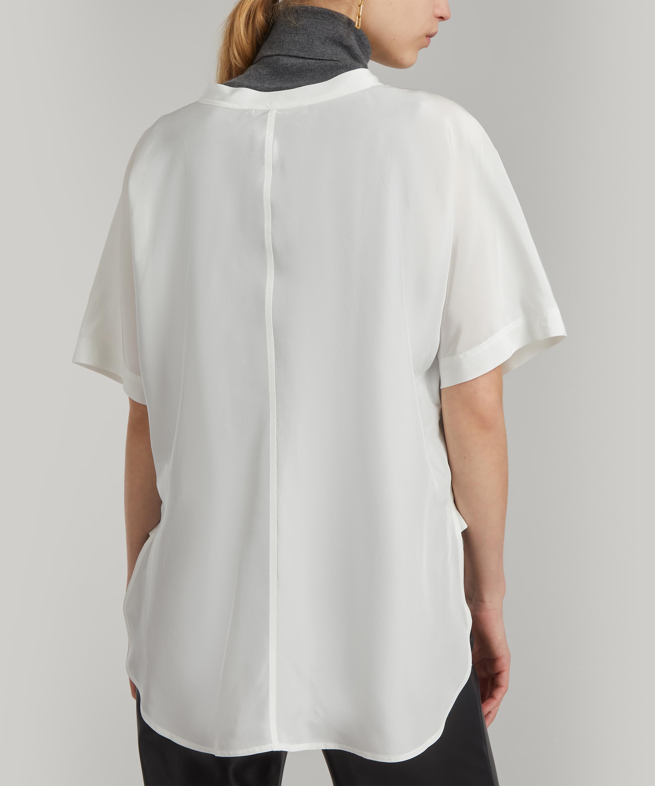 Sofie D'hoore - Bagel Soho Silk Short-Sleeve Top image number 3