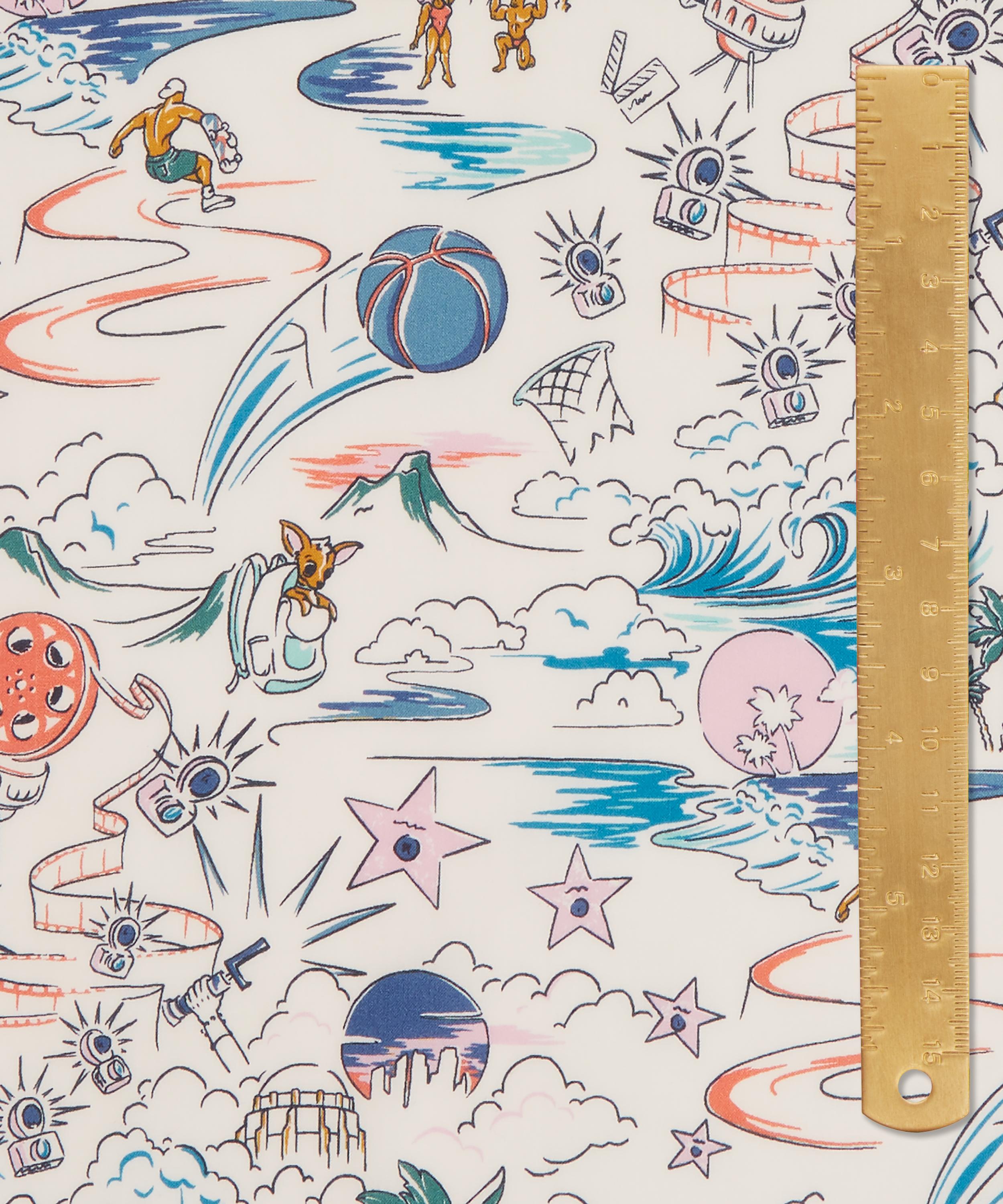 Liberty Fabrics - LA Dream Tana Lawn™ Cotton image number 4