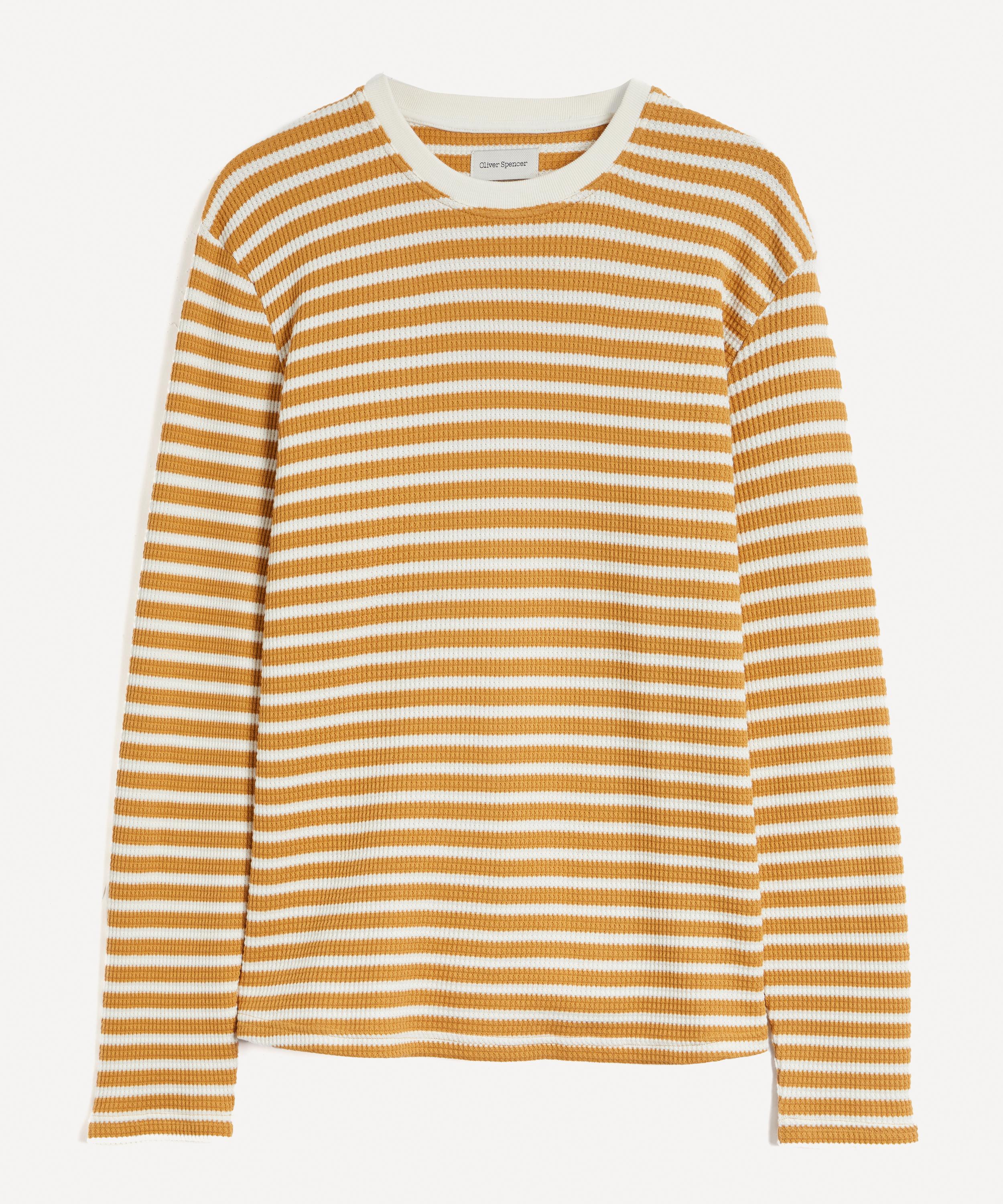 Waffle Striped T-Shirt