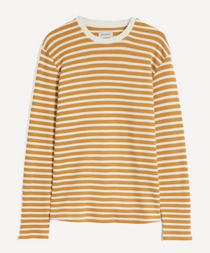 Oliver Spencer - Waffle Striped T-Shirt image number 0