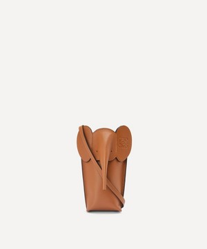Loewe - Elephant Pocket Leather Cross-Body Pouch image number 0