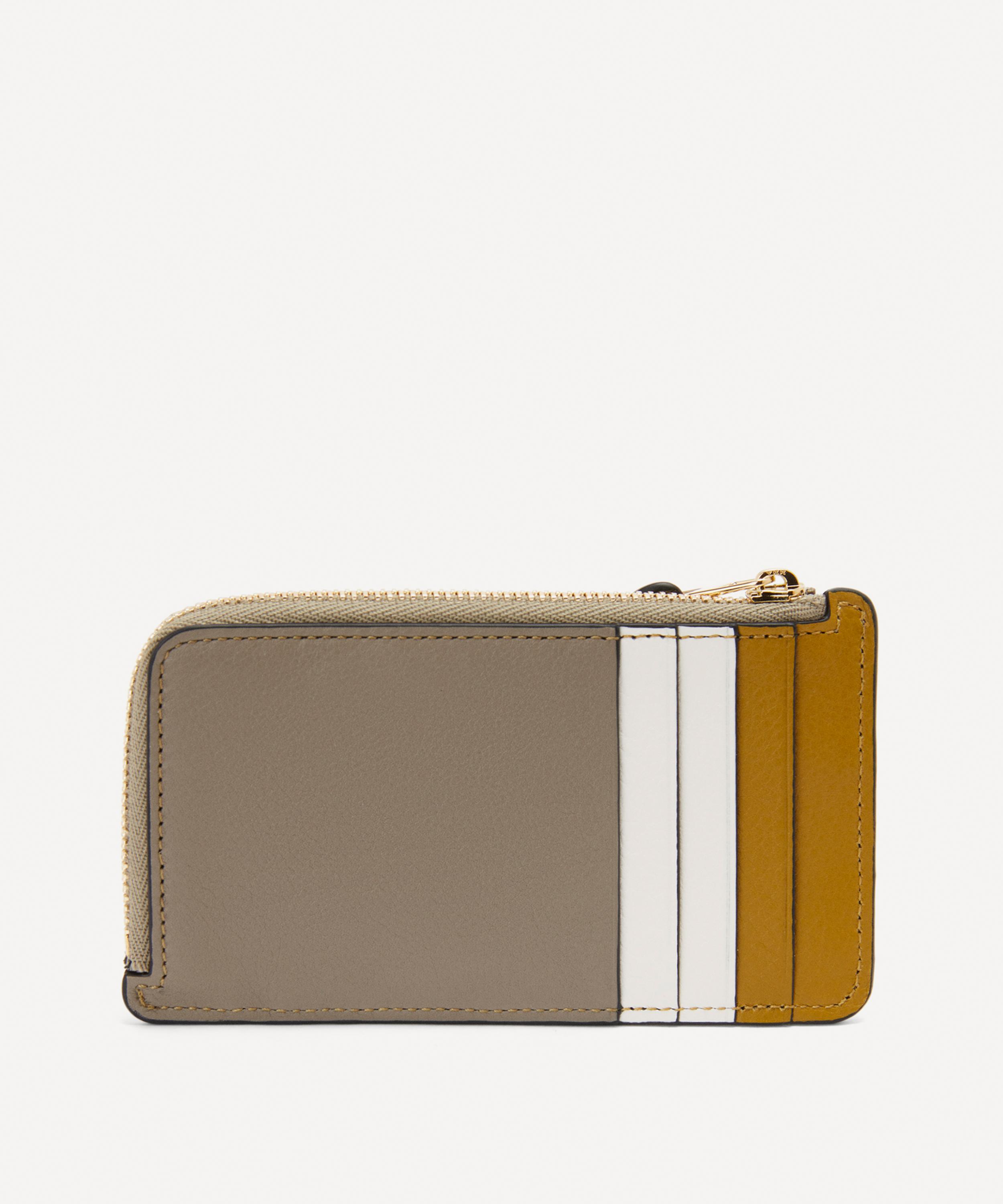 LOEWE elephant type coin case leather dark mini pouch