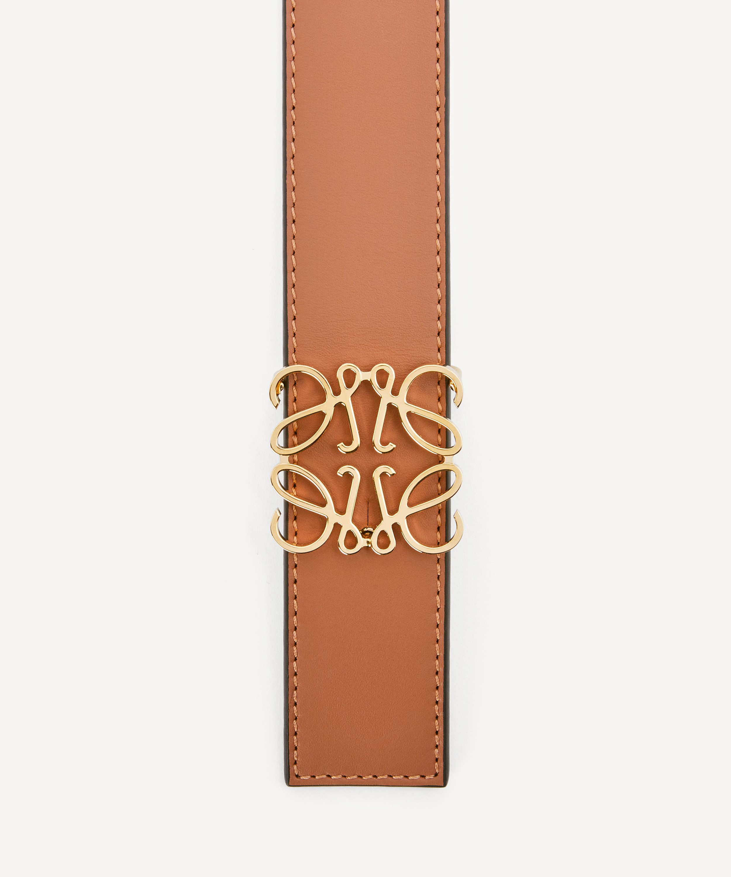 Loewe - Anagram Buckle Reversible Leather Belt image number 2