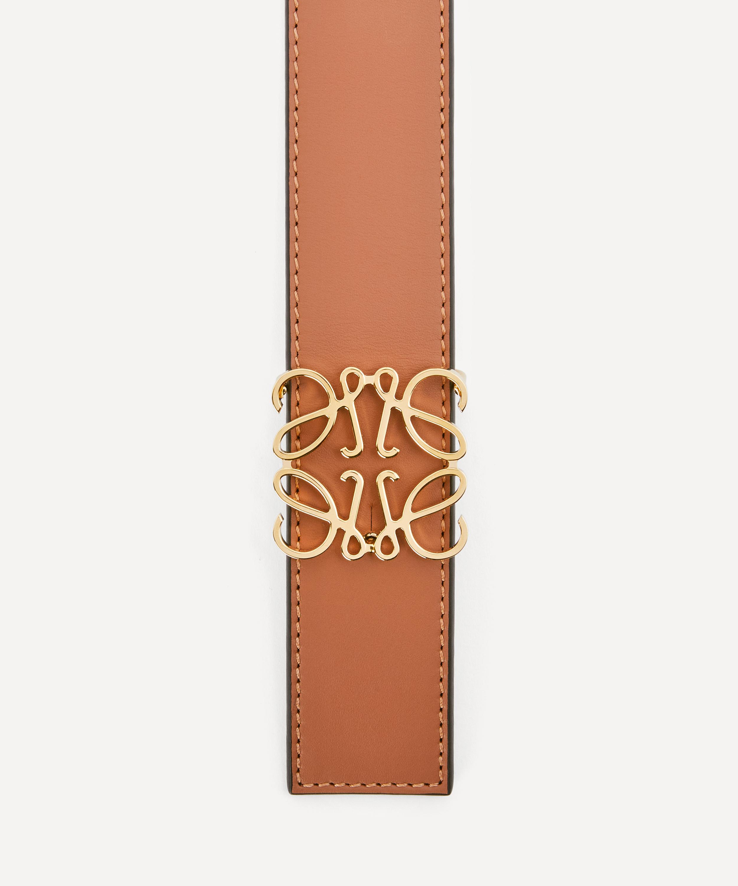 Loewe Anagram Buckle Reversible Leather Belt | Liberty