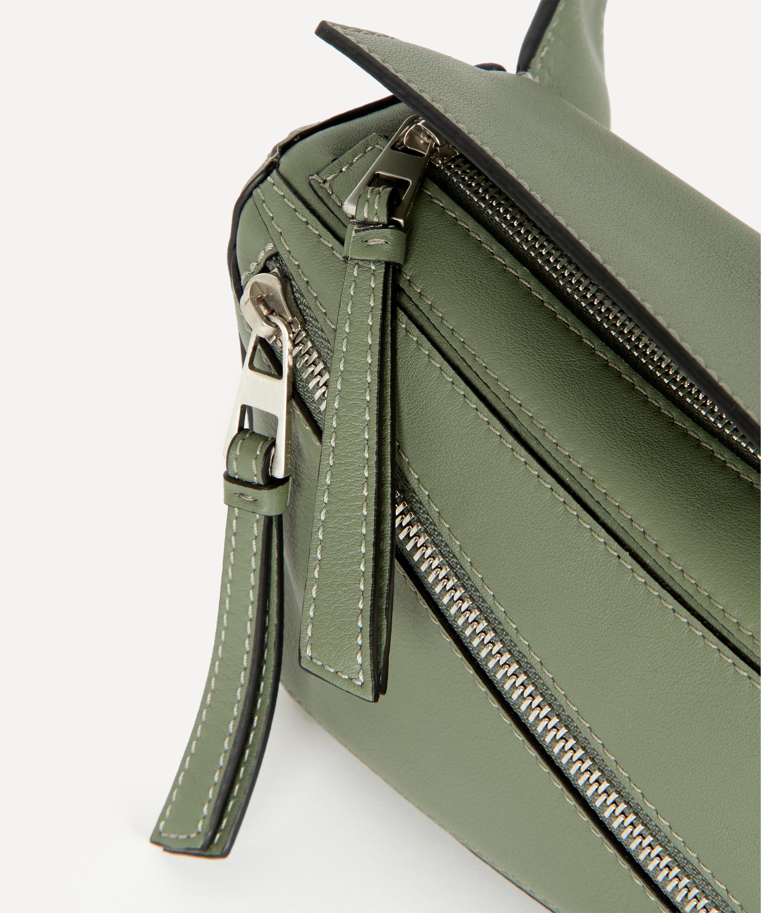 Loewe Shoulder Bags Fashion Cheap Online - Womens Small Puzzle bag in satin  calfskin Vintage Khaki