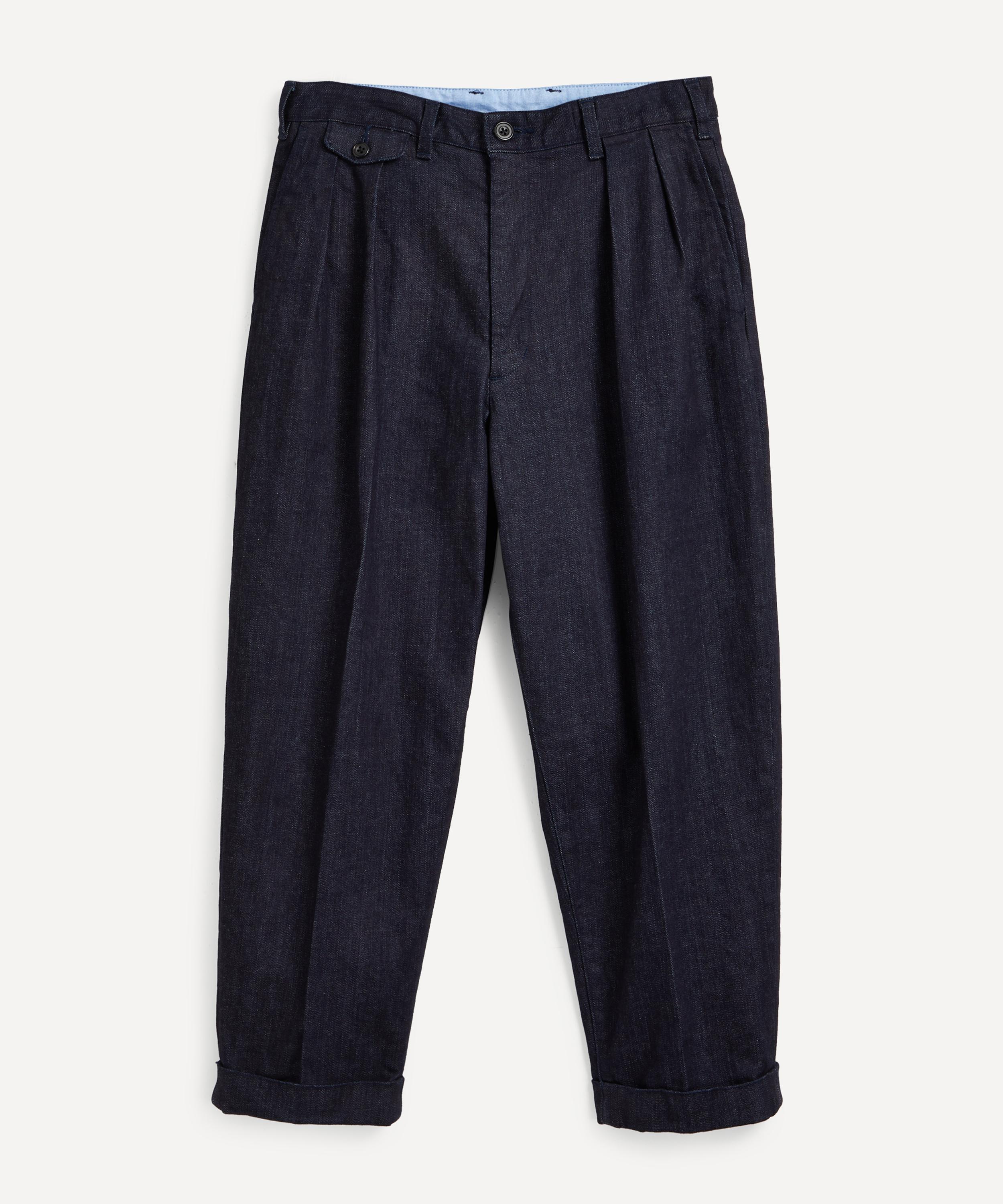 Beams Plus 2 Pleat Denim Chinos | Liberty