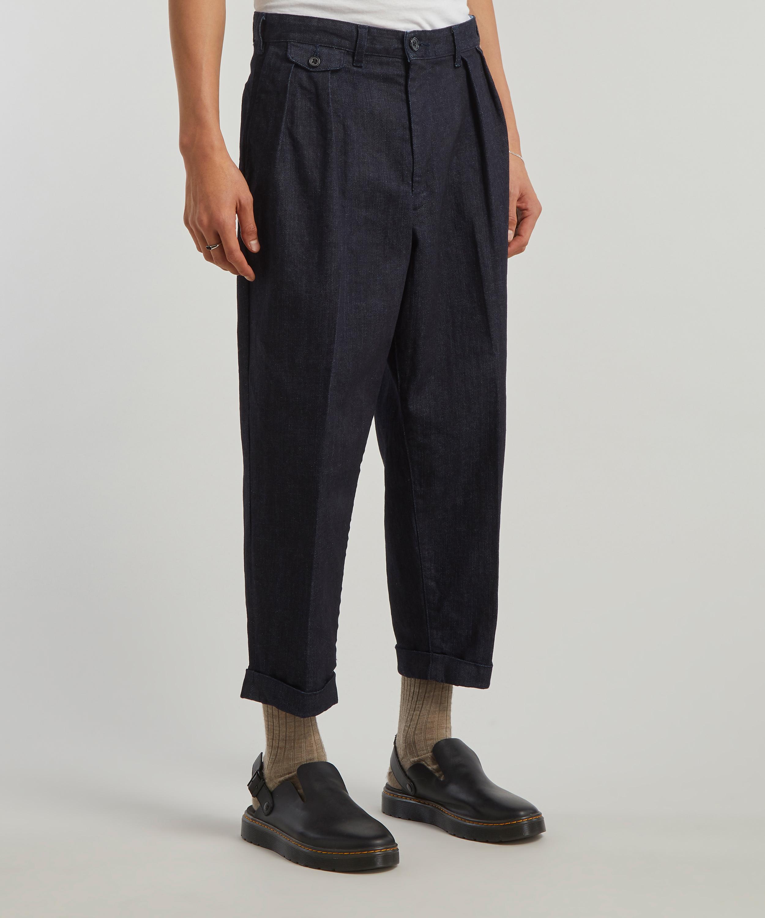 Beams Plus 2 Pleat Denim Chinos