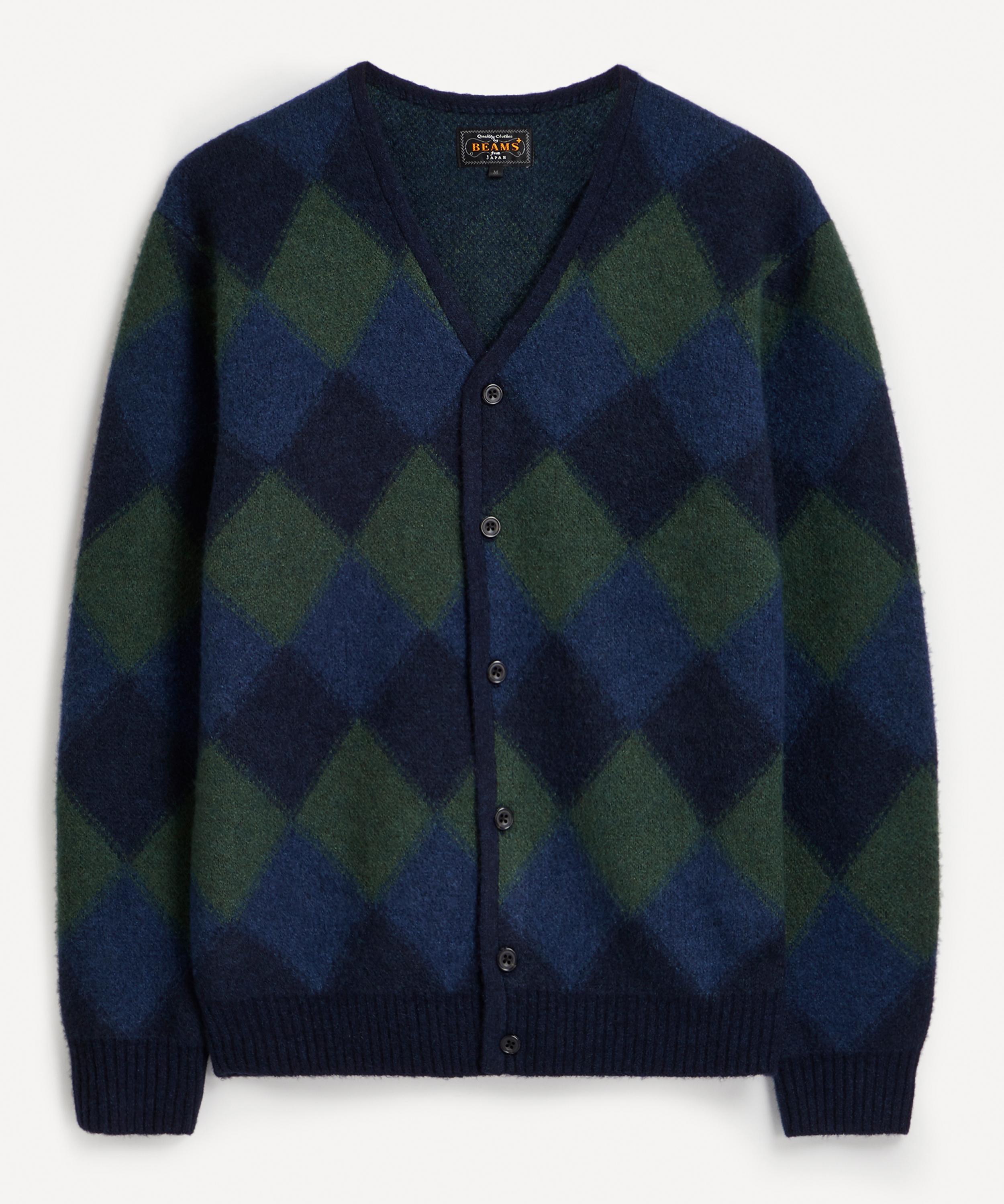 Beams Plus Argyle Cardigan | Liberty