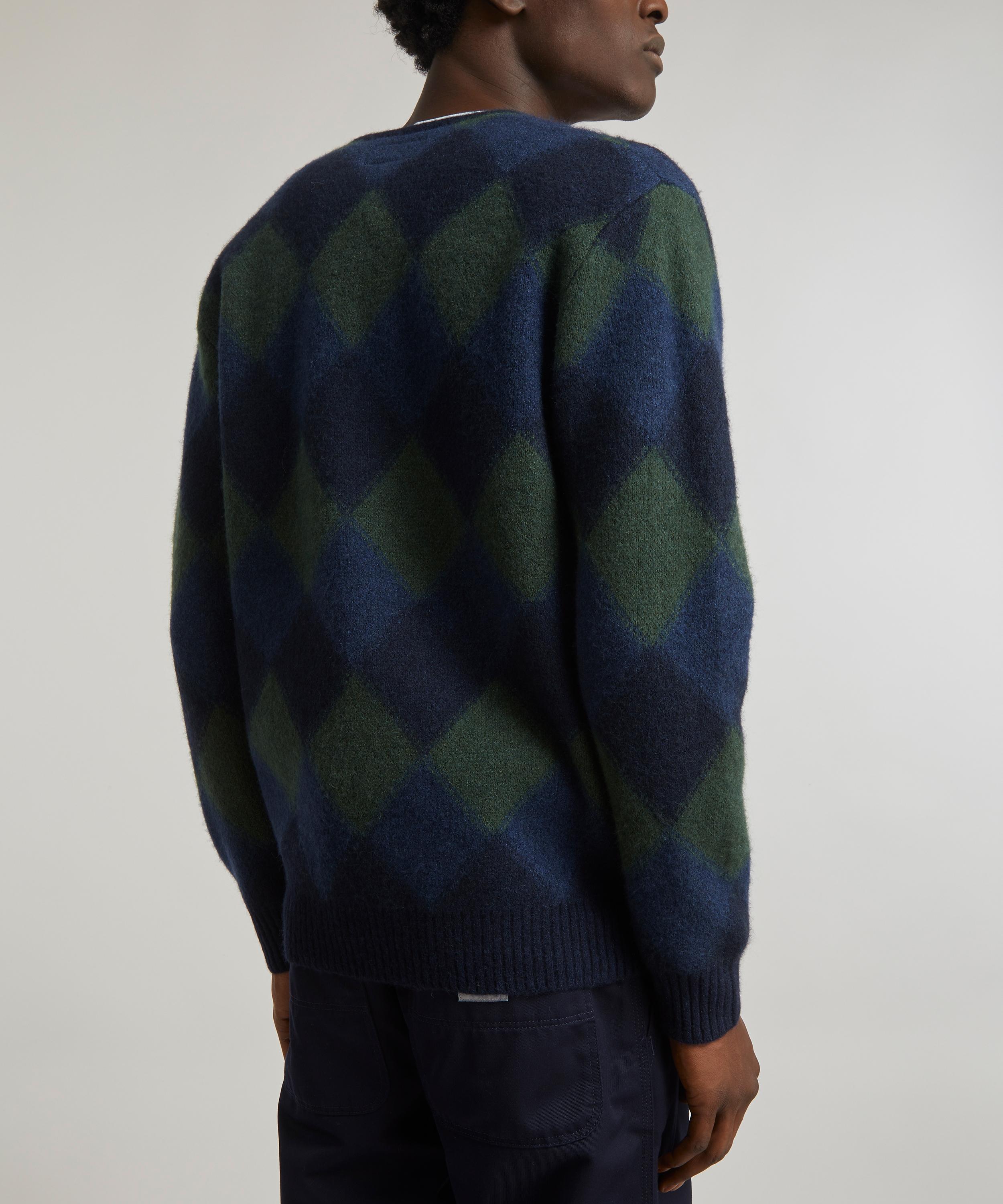 Beams Plus Argyle Cardigan