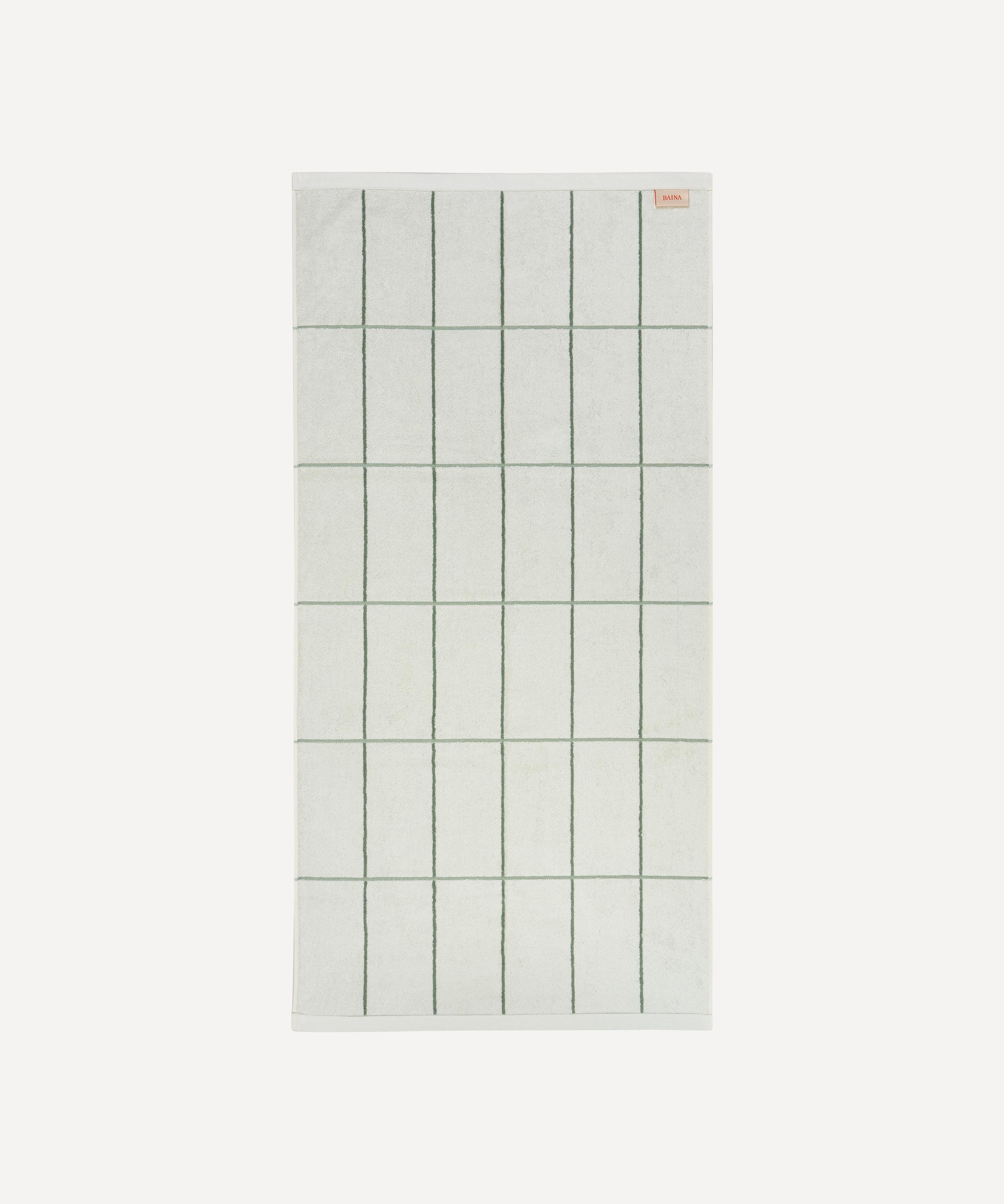 BAINA - Sage & Chalk Bethell Organic Cotton Bath Towel image number 2