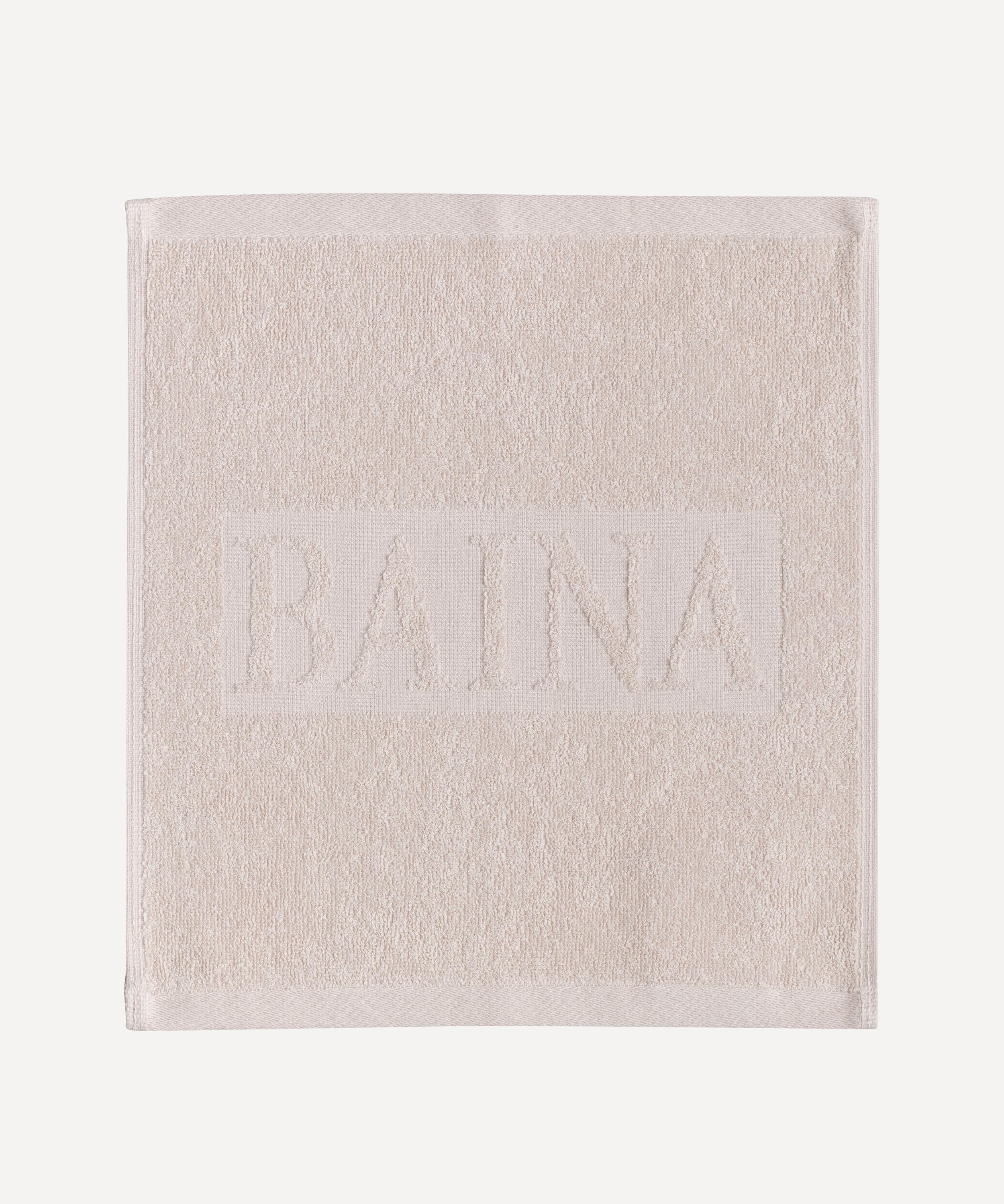 BAINA - Clay Agnes Organic Cotton Face Cloth image number 0