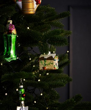 Christmas - Glass Garden Shed Ornament image number 1