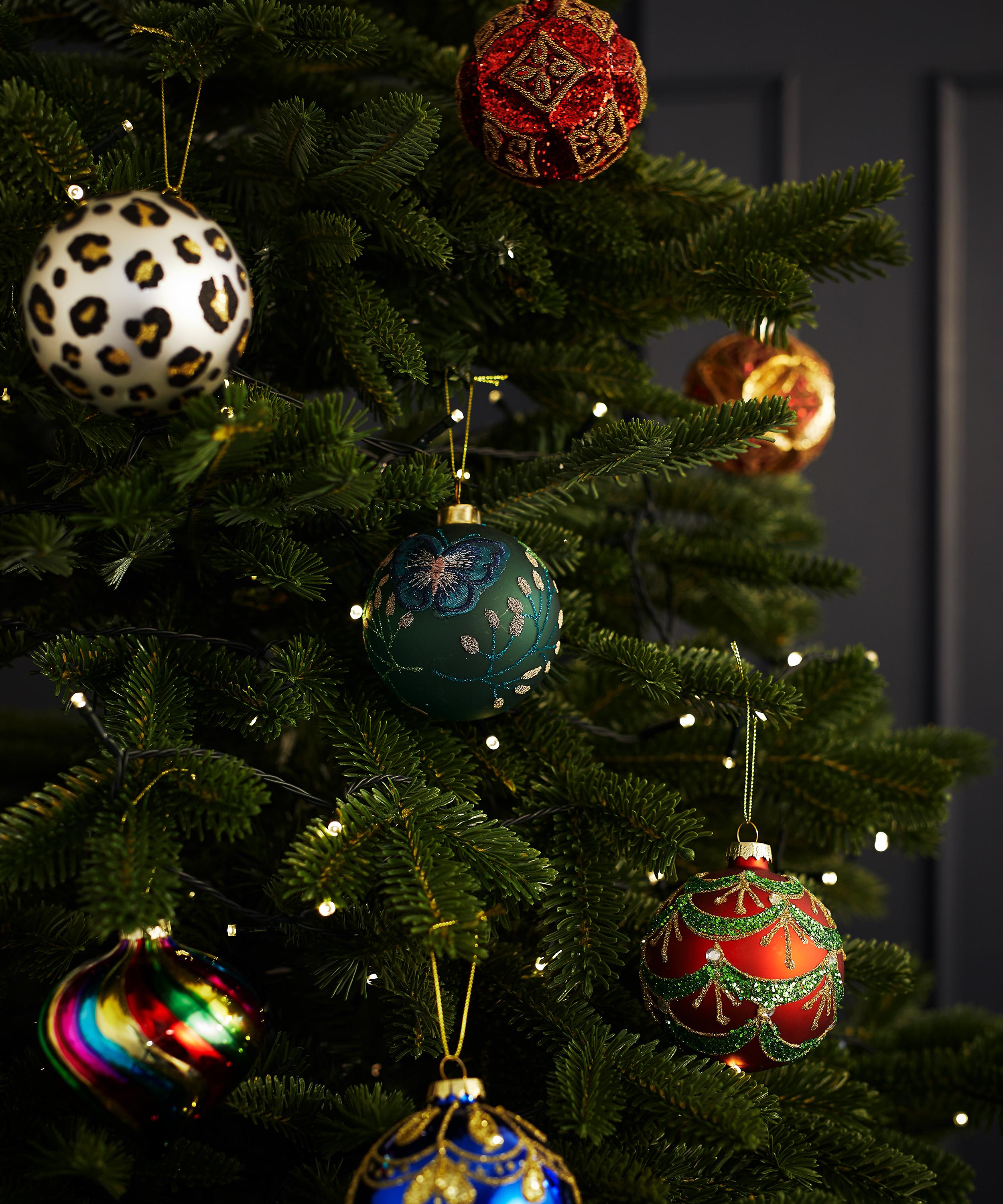 Christmas - Glass Butterfly Bauble image number 1