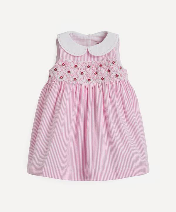 Trotters - Leonore Smocked Dress 3-24 Months image number 0