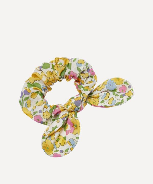 Trotters - Liberty Yellow Betsy Bow Scrunchie