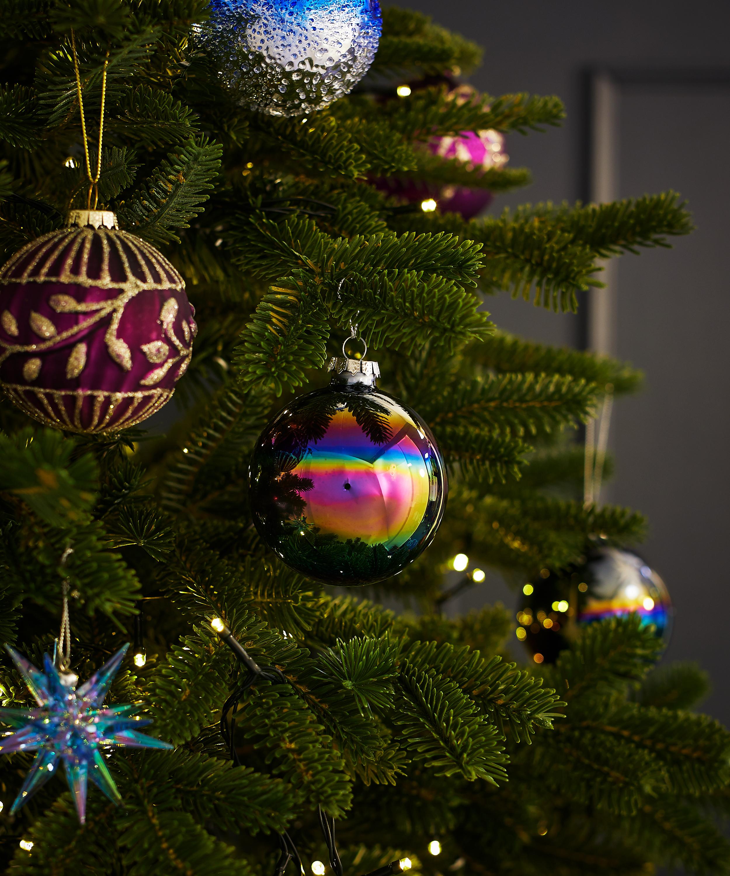 Christmas - Petrol Effect Bauble image number 1