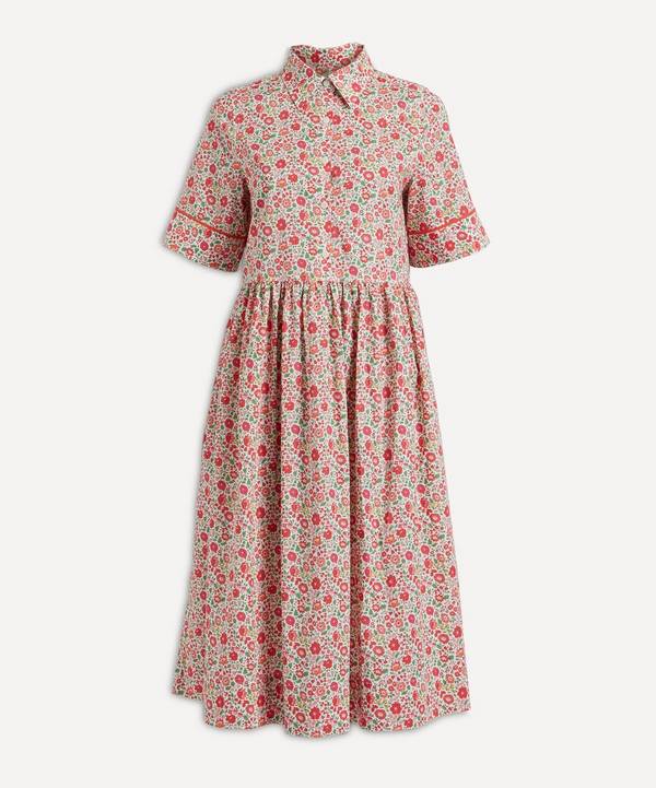 Liberty - D’Anjo Tana Lawn™ Cotton Short-Sleeve Shirt Dress