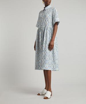Liberty - Aurora Tana Lawn™ Cotton Short-Sleeve Shirt Dress image number 2