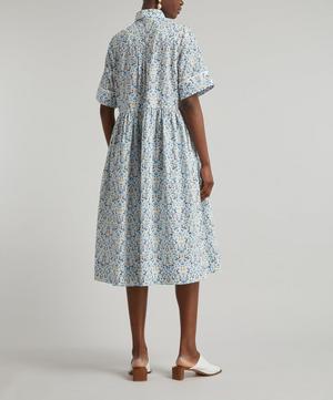 Liberty - Aurora Tana Lawn™ Cotton Short-Sleeve Shirt Dress image number 3