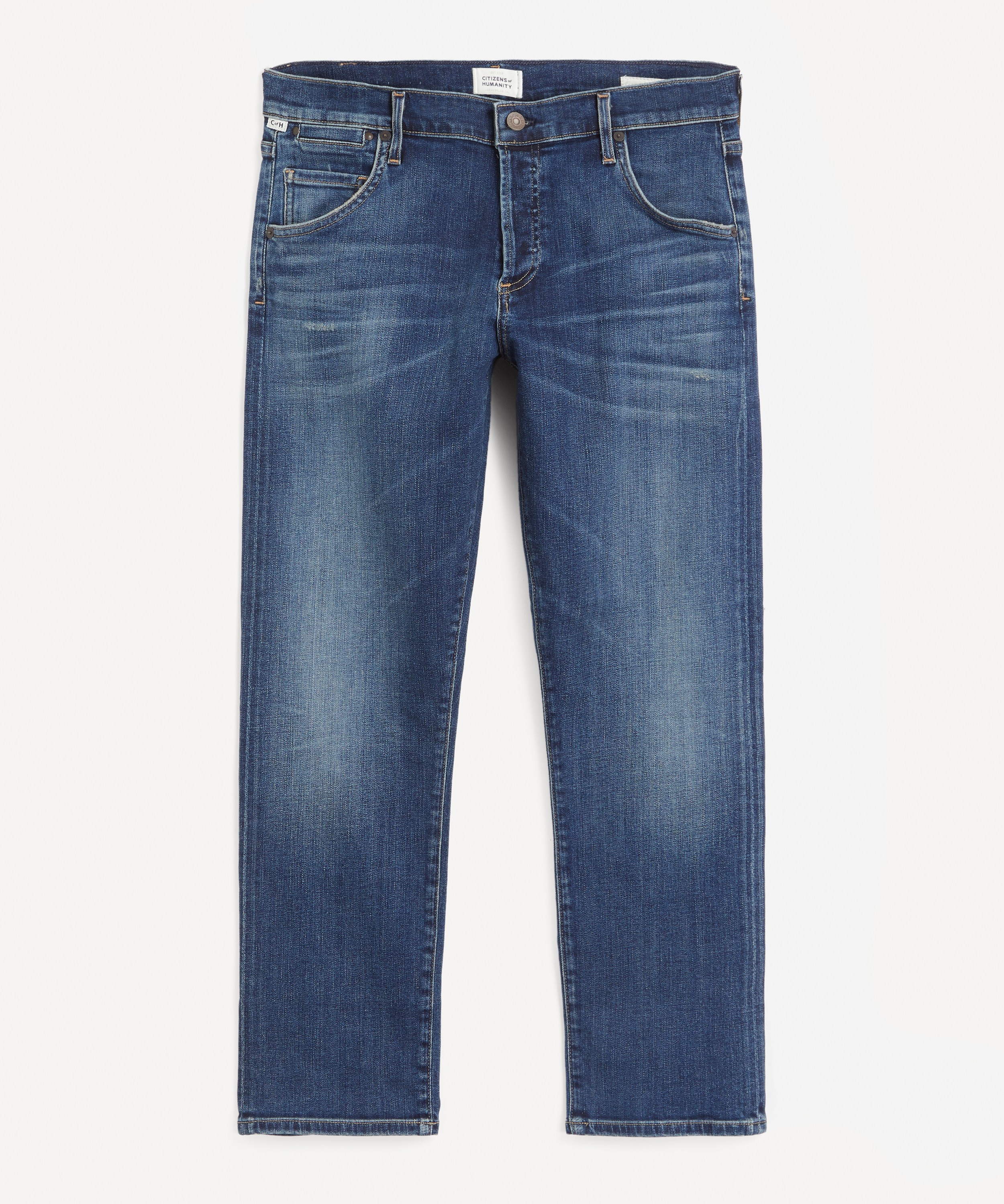 Christopher Kane Denim Jeans with Multicolor Paint Detail Size 26