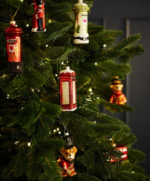 Christmas - Red Telephone Box Tree Ornament image number 1