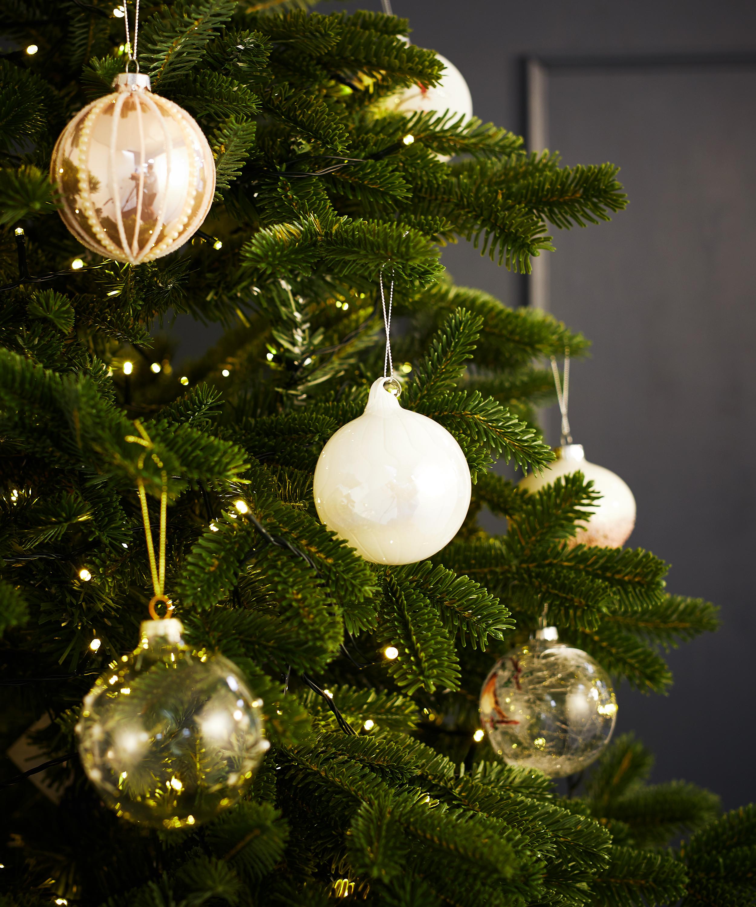 Christmas - Glass Pearlescent Bauble image number 1
