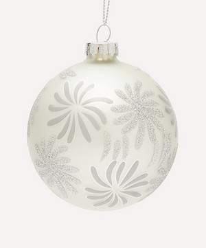 Christmas - Fireworks Glitter Glass Bauble image number 0