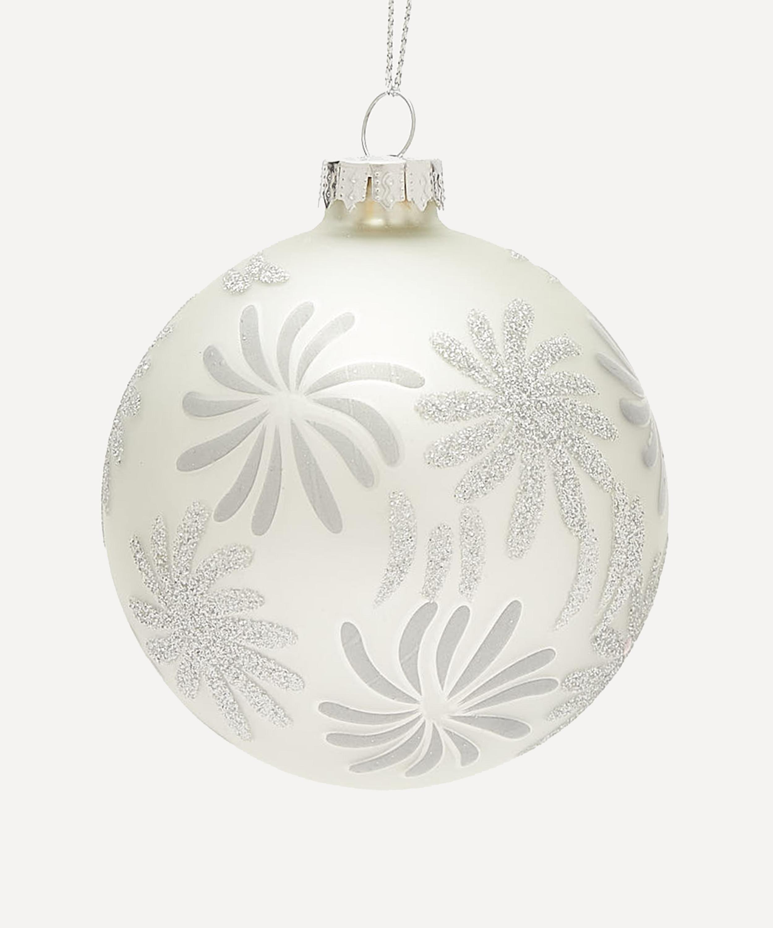 Christmas - Fireworks Glitter Glass Bauble image number 0