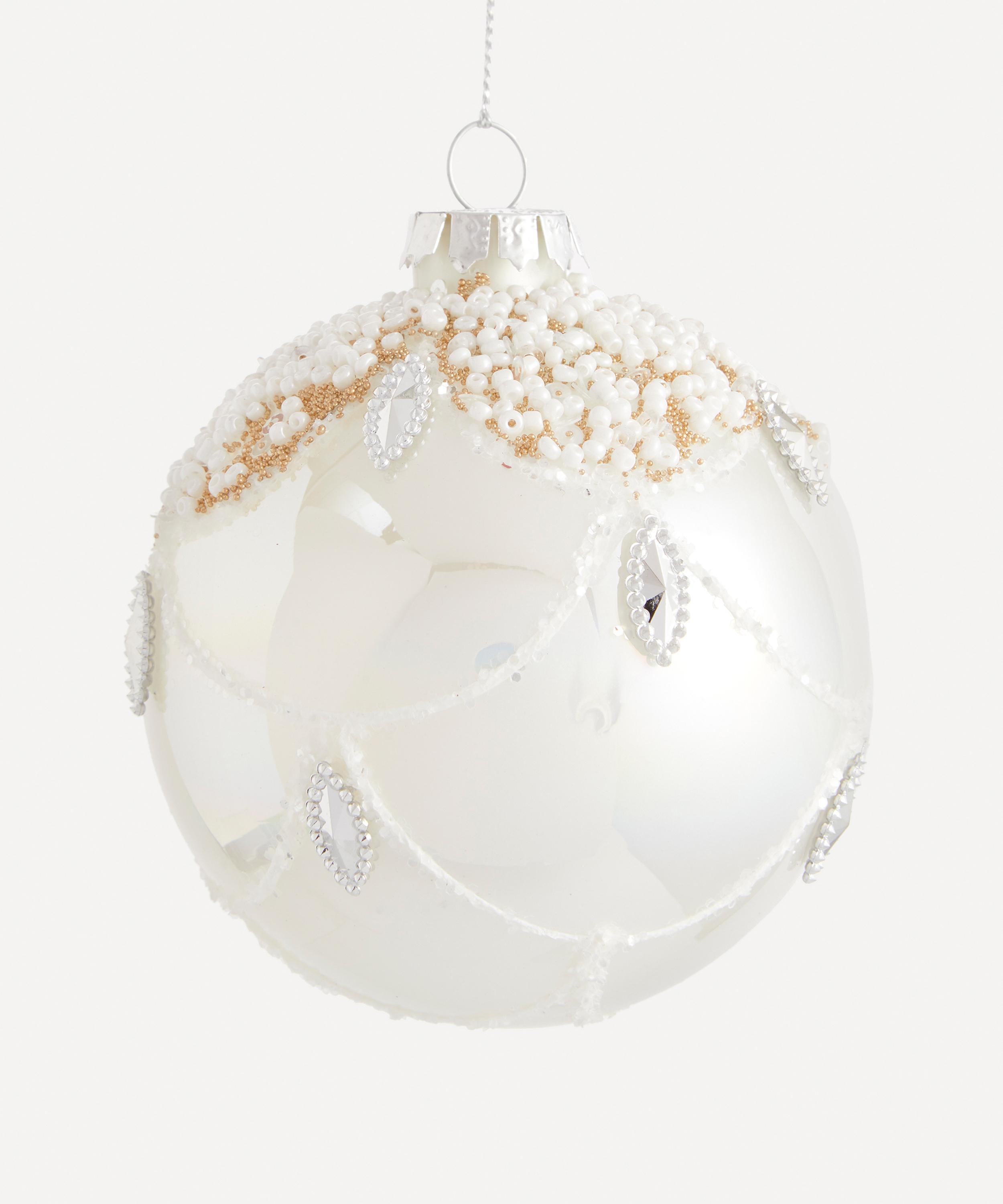 Christmas - Glass Gem Bauble image number 0